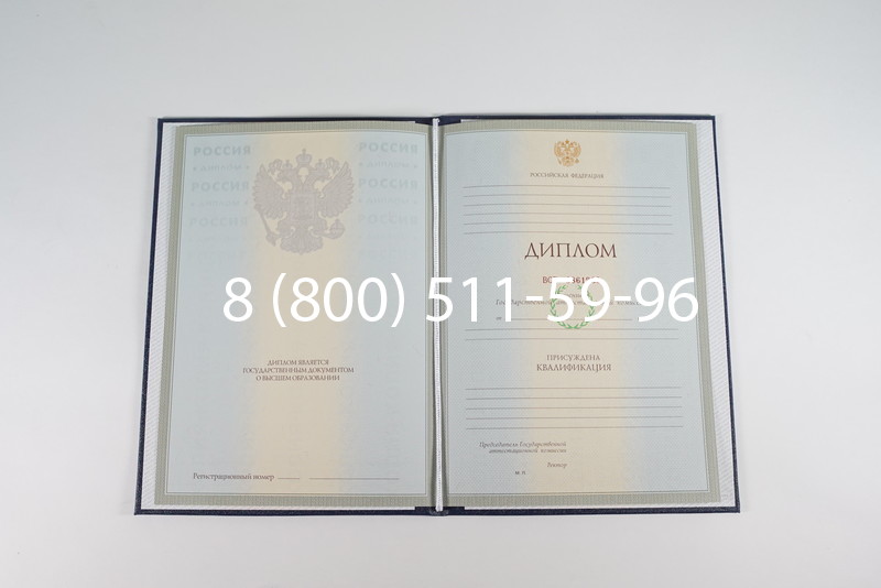 Диплом о высшем образовании 2003-2009 годов в Брянске