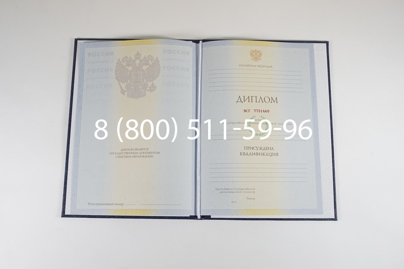 Диплом о высшем образовании 2010-2011 годов в Брянске